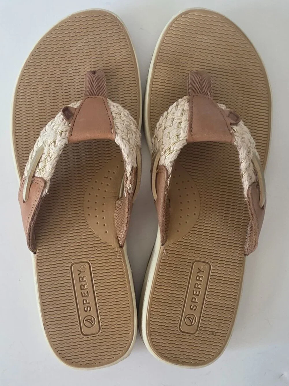 Sperry Parrotfish Sandals Flip Flops 6.5